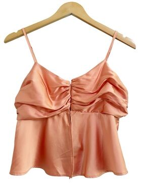 Le Lis Satin Cami Top NWT Small